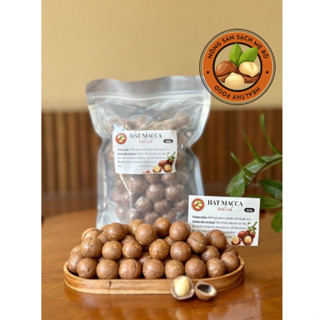  500GRAM HẠT MACCA ĐĂK LĂK NỨT VỎ SIZE TRUNG TÚI ZIP NÔNG SẢN SẠCH MẸ RÔ 