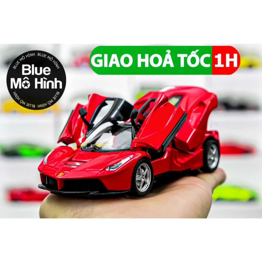 Xe mô hình Ferrari LaFerrari Double Horses 1:32