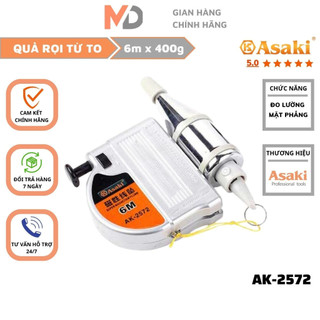 Quả dọi có từ tính 6mx400g asaki ak-2572