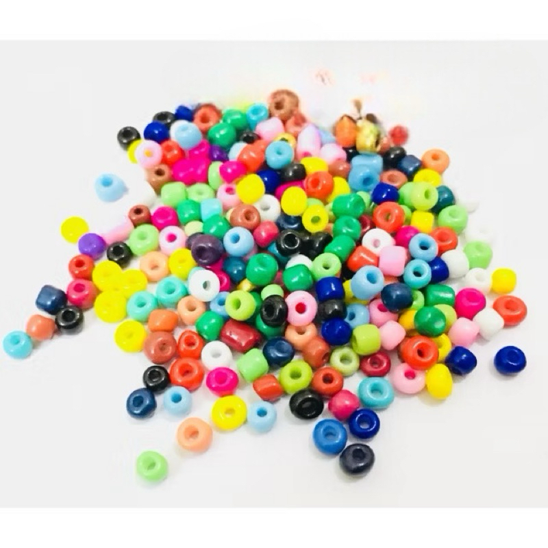 Hạt cườm nhiều màu gói 10g (size 4mm)