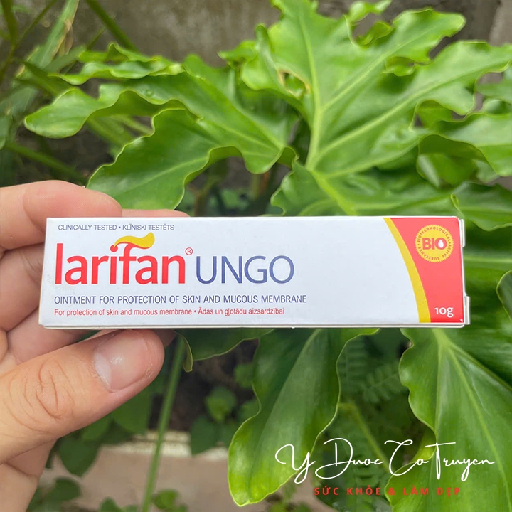 [CHÍNH HÃNG] -  Larifan Ungo Sùi mào gà, Gai sinh dục, Chuỗi ngọc DV,  Mụn Cơm, Mụn Cóc Herpes 10g