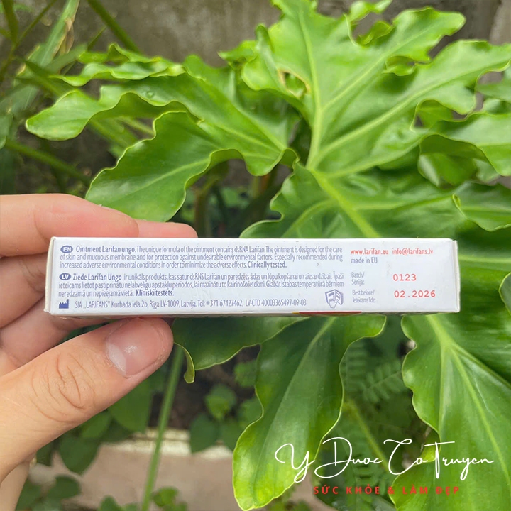 [CHÍNH HÃNG] -  Larifan Ungo Sùi mào gà, Gai sinh dục, Chuỗi ngọc DV,  Mụn Cơm, Mụn Cóc Herpes 10g
