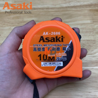 Thước cuộn thép 10m Asaki AK-2686