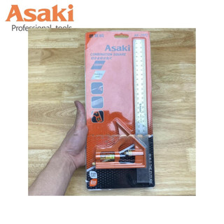 Thước ê ke thủy 300mm Asaki AK-2592