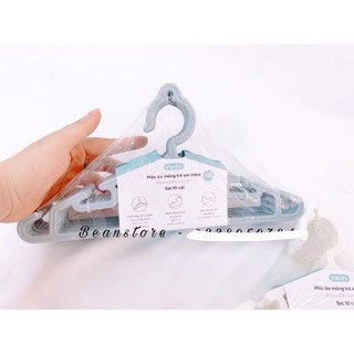 Set 10 móc quần áo em bé Inochi