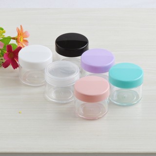 100 Hũ nhựa tròn XỊN 10g 15g 20g chiết mỹ phẩm - Hủ nhựa du lịch 10ml 15ml 20ml.