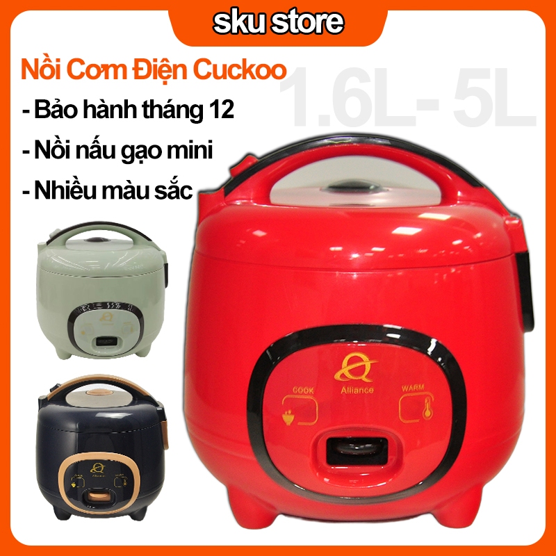 Nồi Cơm Điện Cuckoo,Nồi Cơm Điện Mini Gia Dụng QQLH,Nồi Nhỏ Cao Cấp - Tiết Kiệm Điện Năng - Kiểu dáng Hàn Quốc