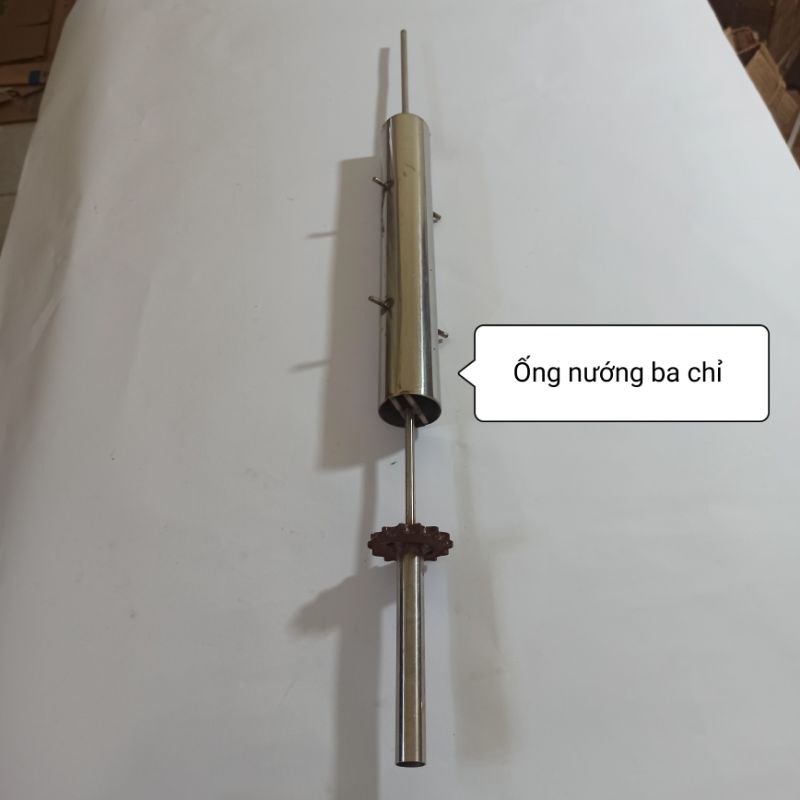 Ống nướng ba chỉ cuộn/ đòn quay thịt ba chỉ / Ba chỉ quay đòn cho lò xích to