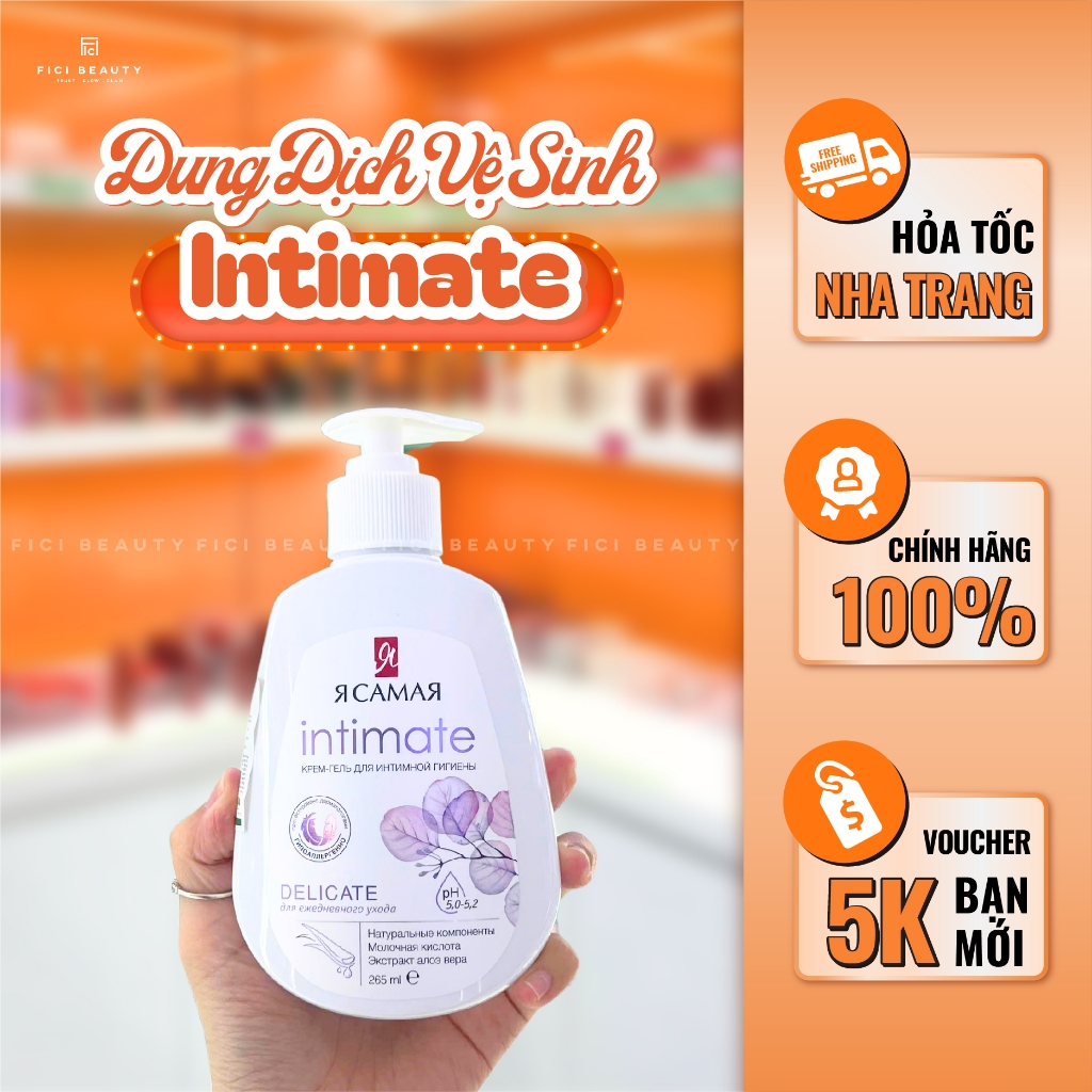 Dung Dịch Vệ Sinh Intimate Nga 265ml