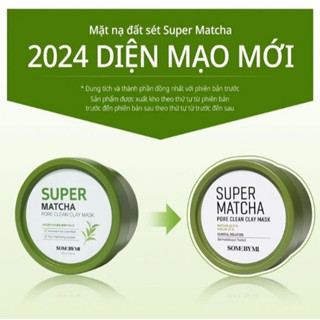 Mặt Nạ Some By Mi Super Matcha Pore Clean CLay Mask 100g