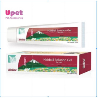 Gel dinh dưỡng Giúp Tiêu Búi Lông/chống búi lông cho Mèo - Bioline Hairball Solution 100g-Giúp loại bỏ búi lông Cho Mèo