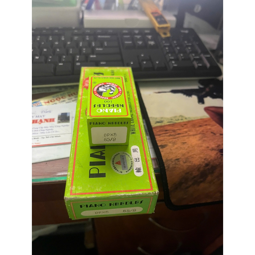 Kim DPx5 sử dụng cho máy may, máy trụ, máy khuy....100cây TQ