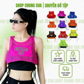Áo thể thao nữ 2 lớp pha lưới, áo tập aerobic, zumba, shuffle dance nhiều màu lựa chọn