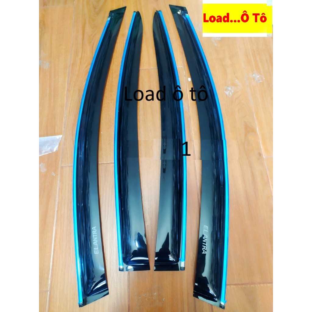 Vè Che Mưa Xe Huyndai Elantra 2025-2016 Mẫu Chỉ Inox Cao Cấp