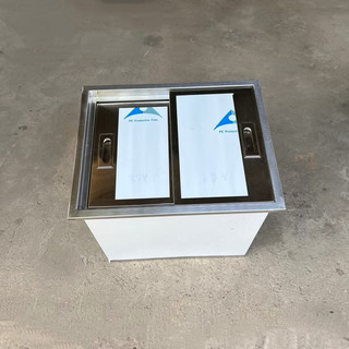 Thùng đá âm inox 304  quầy bar