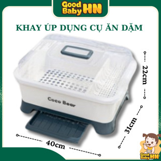 Khay úp bát đĩa cho bé ăn dặm - C18