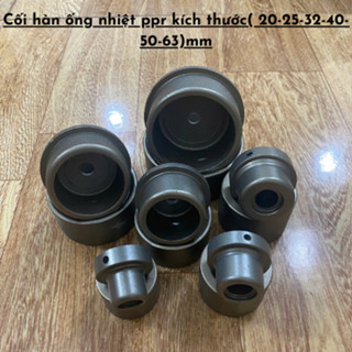Cối hàn ống nhiệt ppr kích thước( 20-25-32-40-50-63)mm, đầu hàn ống nước xám.