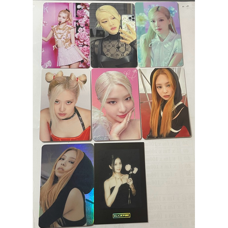 [hàng off]tách lẻ card Black Pink  (ĐỌC Kĩ PHẦN MÔ TẢ)