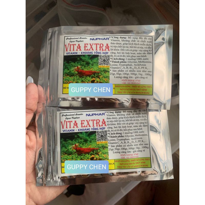 Nuphar vita extra cho cá cảnh