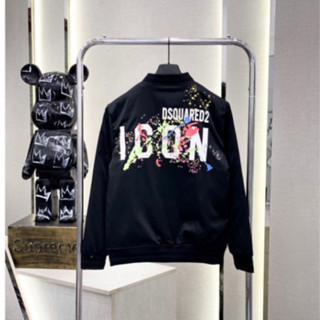 Áo Khoác Dsquared2 Icon Vẩy Sơn Siêu Ngầu Dành Cho Boy Phố, Áo Khoác Gió Dsq Icon Boy Phó Bá Cháy