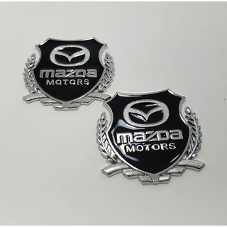 Bộ 2 Logo Dạng Bông Lúa Theo Xe Mazda (HàNg Đẹp)