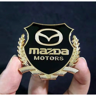 Bộ 2 Logo Dạng Bông Lúa Theo Xe Mazda (HàNg Đẹp)
