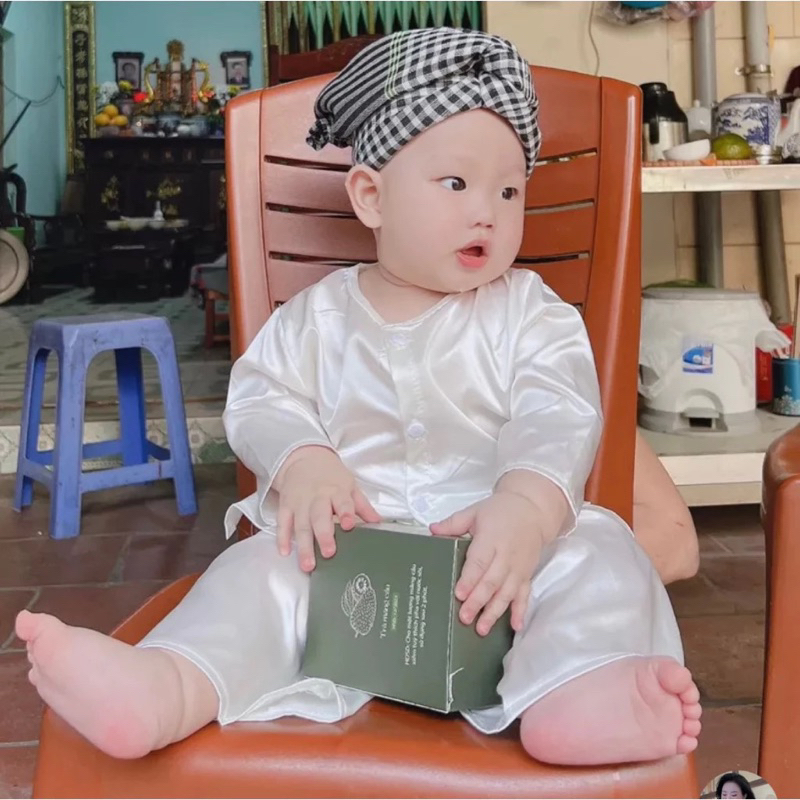 áo bà ba cho bé trai bé gái ( ĐỦ SIZE- ĐỦ MÀU) chất lụa siêu mát