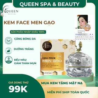 [MẪU MỚI 2025] Kem Face Men Gạo [Chính hãng] Nicos Thanh Nhi,Ngăn Lão Hóa, Trắng Hồng, Mờ Sạm, Mờ Thâm, Cấp Ẩm, Thải Độc