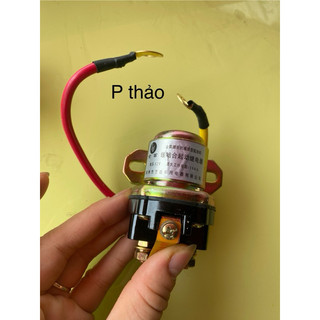 Rơ le phụ đề xe, may bảo  vệ đề 12v, 24v 150a vỏ vàng hàng cao cấp