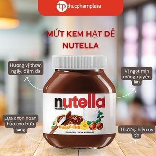 Mứt kem hạt dẻ Nutella Socola (Úc)