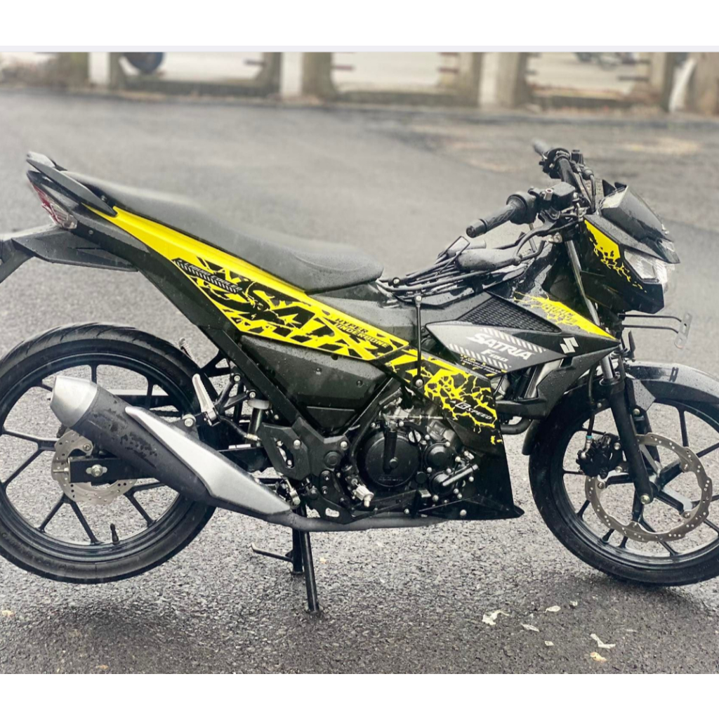 Tem rời Satria vàng đen xám (2)