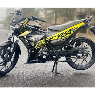Tem rời Satria vàng đen xám (2)