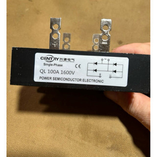 Cầu Diode chỉnh lưu 100A -1200v( Một pha 4 chân )
