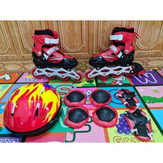  Giày Trượt Patin Phát Sáng Sport Trẻ Em - Batin Người Lớn QF Thế Hệ Mới  Tặng 1 Thanh Cờ Lê Tháo Lốp  