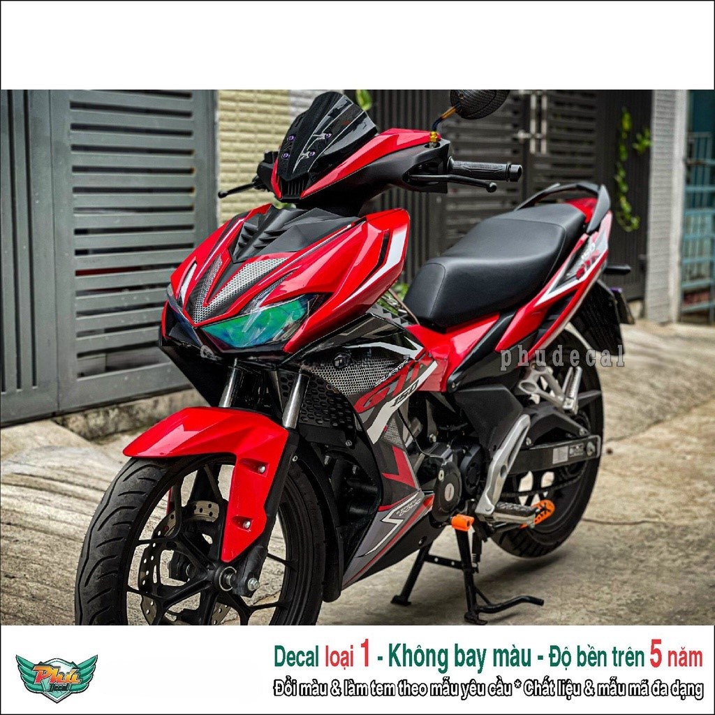 Tem rời Winner x Gtr đỏ đen (2)
