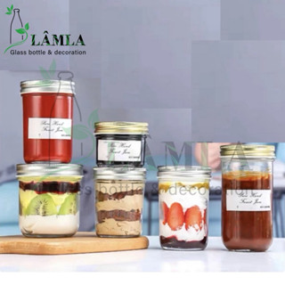 Hũ Thuỷ Tinh Mứt JD Nắp Nhôm 100ml 200ml 300ml 400ml | Làm Sữa Chua , Mứt , Đựng Gia Vị