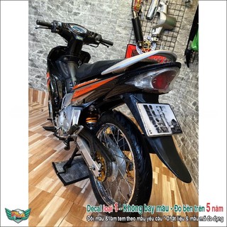 Tem rời Ex 2006-2010 cam đen (A)