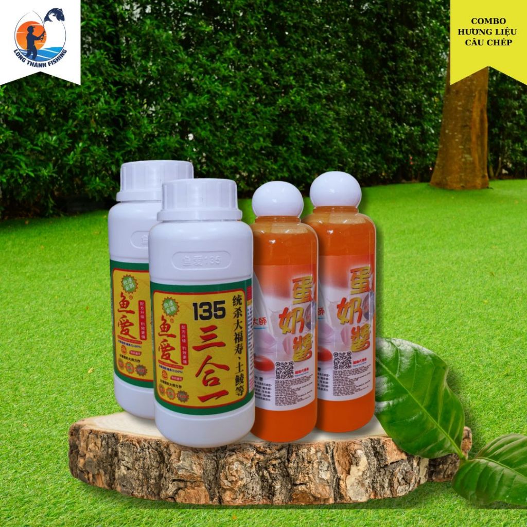 Bộ hương liệu câu chép hiệu quả với Hương liệu 135 và trứng sữa đại