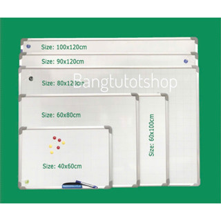 [ Bảng từ viết bút lông ] Bảng mica từ trắng treo tường (Tặng 1 bút, 1 xóa bảng, nam châm)