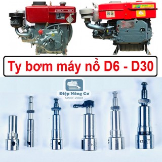 [Freeship] Ty bơm máy nổ D6 - D30 máy dầu diesel D7 D8 D9 D10 D12 D15 D18 D20 D22 D24 D28 D30 phụ tùng