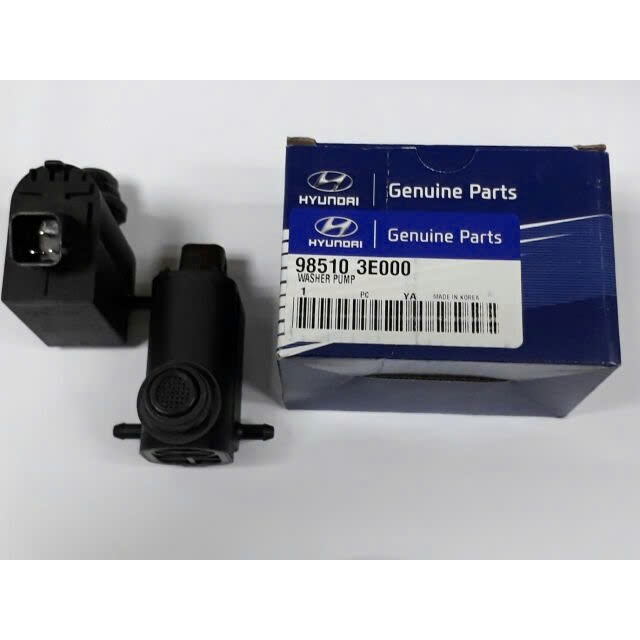 Mô tơ bơm nước rửa kinh xe Hyundai I10,Getz, Kia Morning 2 vòi