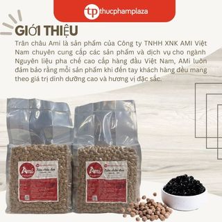 Trân châu đen caramel AMI 2KG
