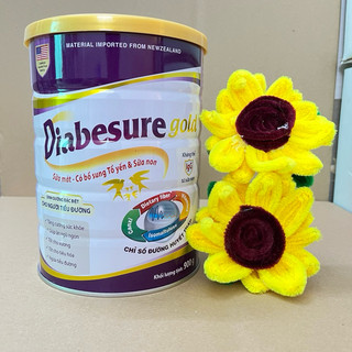Sữa Diabesure gold 900g (DÀNH CHO NGƯỜI TIỂU ĐƯỜNG VÀ TIỀN ĐÁI THÁO ĐƯỜNG) - HSD 2027