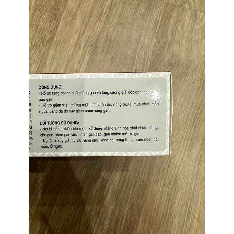 Viên Cà Gai Leo Xạ Đen giúp bổ gan, bảo vệ gan, thanh nhiệt, giải độc, nhuận gan, lợi mật, đào thải độc tố gan 60 viên