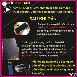 Dán lưng Rog Phone 5 / Rog Phone 2 / Rog Phone 3 PPF cao cấp