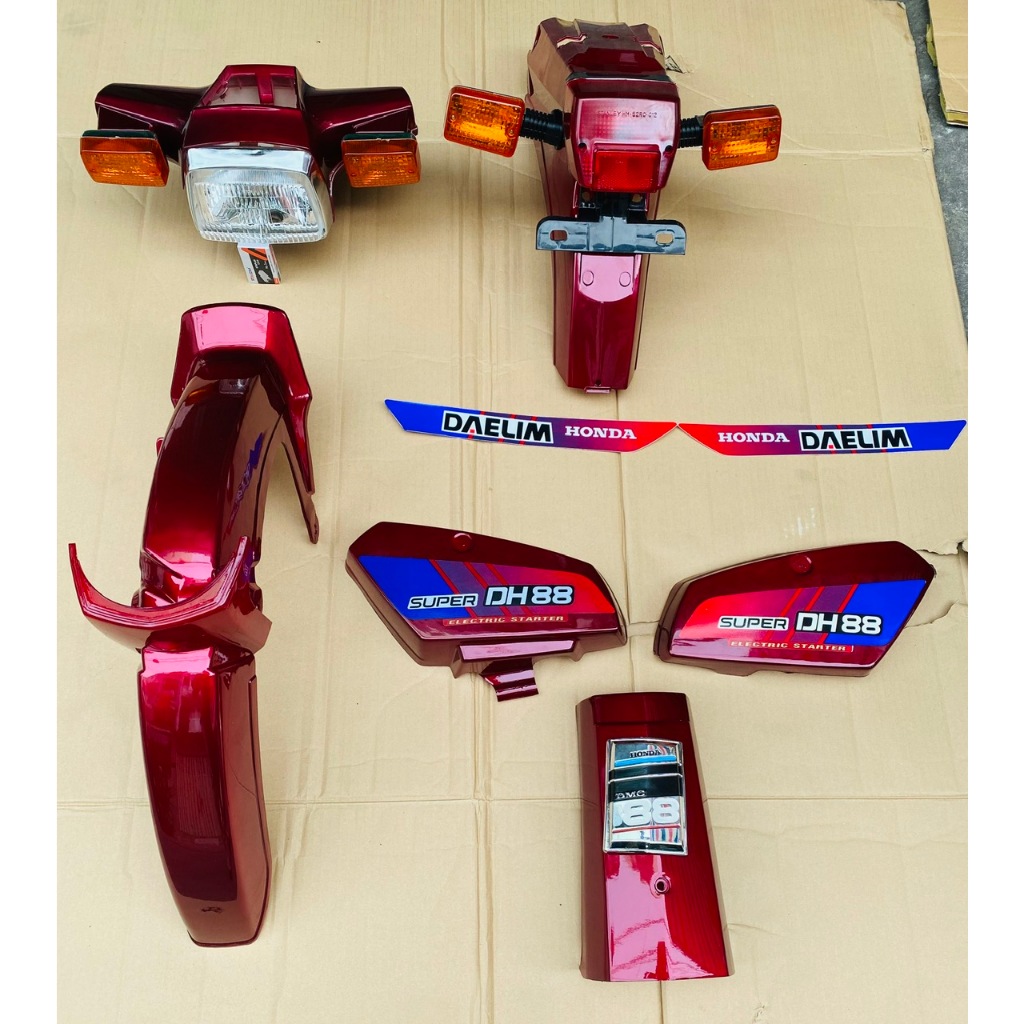 DÀN ÁO Xe DH 88 NHỰA ABS ( DÁN TEM SẴN )