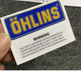 Tem dán Phuộc Ohlins
