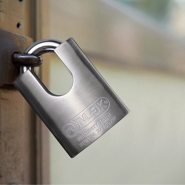 ổ khoá, khóa mlock inox 304 chống cắt, 4 chìa vi tính