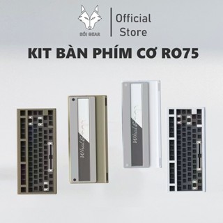 [HỎA TỐC HN - HCM] Bàn phím cơ Weikav RO75 | Vỏ nhôm | Led RGB | Mạch xuôi | Hotswap | Leaf-Spring