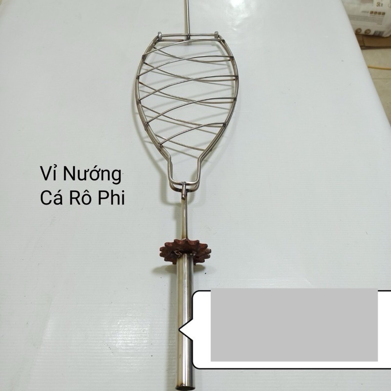 Vỉ Nướng Cá Rô Phi -Cá Rô ( Loại Lò Dịch Vụ )